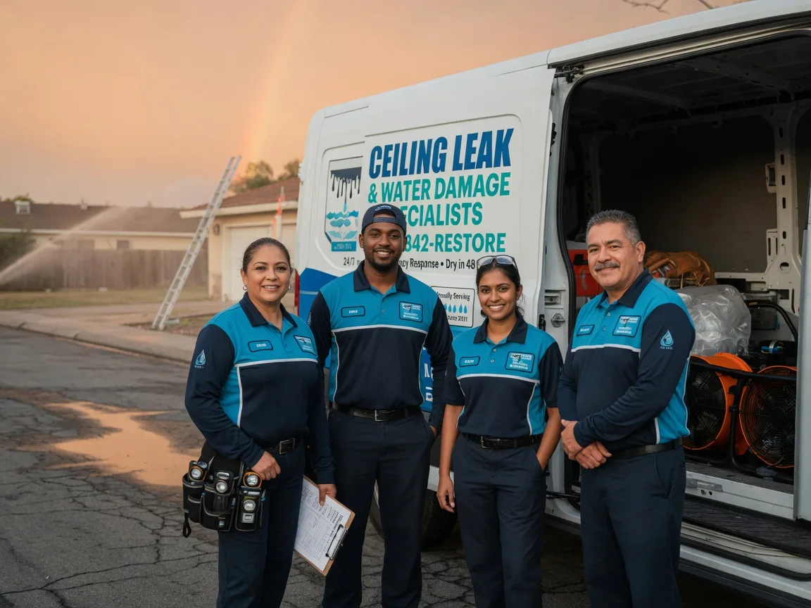 Ceiling Leak Cleanup company in Gillsville, GA
